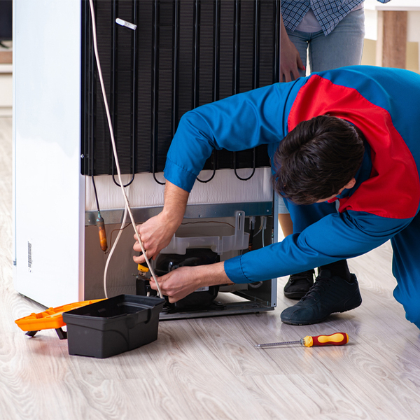 how much do you charge for refrigerator repair services in Cedar Point IL